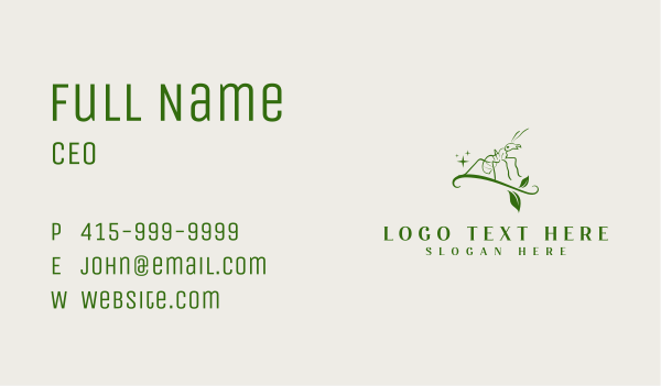 Insect Ant Leaf Business Card Design Image Preview