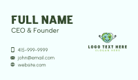 Eco Environmental Globe Business Card Preview