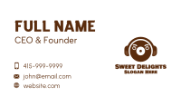 Brown Bear Recording Business Card Image Preview
