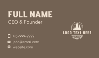 Forest Tree Lumber Business Card Image Preview