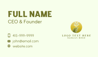 Nature Olive Leaf Business Card Image Preview