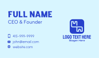 Key Password App  Business Card Image Preview
