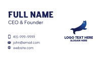 Blue Whale Amusement Park Business Card Image Preview