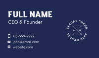 White Hipster Arrow  Business Card Image Preview