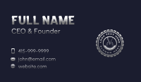 Mechanical Laser Gear Business Card Preview