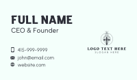 Church Cross Christian Business Card Image Preview