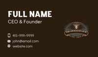 Texas Bull Ranch Business Card Image Preview