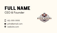 Lumber Chainsaw Woodcutter Business Card Image Preview