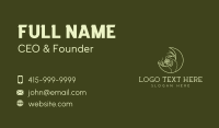 Natural Eco Beauty Business Card Preview