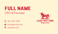 Star Horse Pony Business Card Image Preview