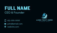 House Water Droplet Business Card Preview