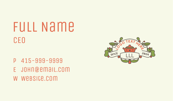 Culinary Cooking Cafeteria Business Card Design Image Preview