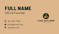 Hot Coffee Cup Business Card Image Preview