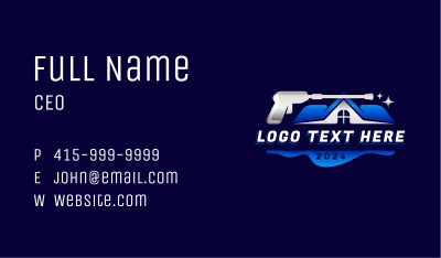 Power Wash Sanitation Business Card Image Preview