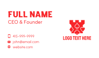 Tower Card Symbols Business Card Image Preview