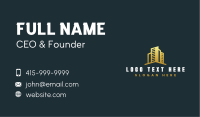Contractor Building Realty Business Card Design