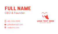 Love Hand Support Group Business Card Image Preview