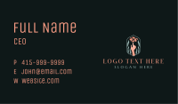 Hand Flower Bloom Business Card Image Preview