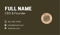 Woodcraft Workshop Business Card Image Preview
