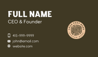 Woodcraft Workshop Business Card Image Preview