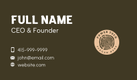 Woodcraft Workshop Business Card Image Preview