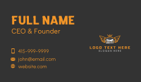 Vehicle Wing Transport Business Card Preview