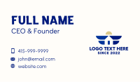 House Wings Real Estate Business Card Design