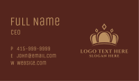 Gold Crown Monarch Business Card Image Preview
