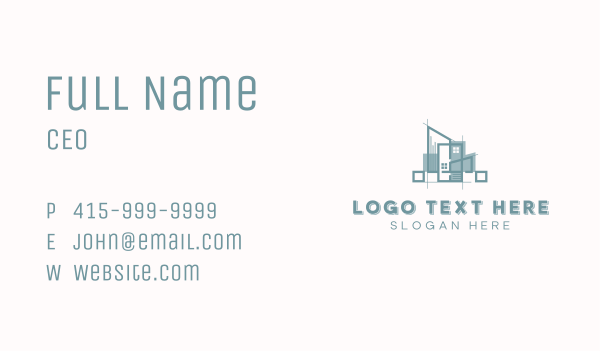 Home Building Architecture Business Card Design Image Preview