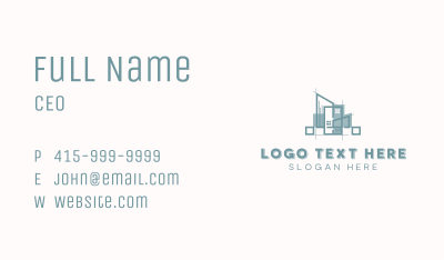 Home Building Architecture Business Card Image Preview