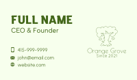 Human Tree Psychology Business Card Image Preview