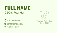 Human Tree Psychology Business Card Image Preview