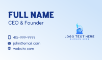 Hammer Nail Carpenter Business Card Preview