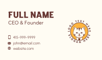 Cute Cat Kitten Business Card Image Preview