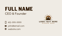 Sawmill Tree Woodworking Business Card Image Preview