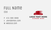 Delivery Transport Truck Business Card Image Preview