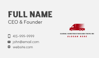 Delivery Transport Truck Business Card Image Preview