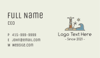 Coastal Wave Lighthosue Business Card Image Preview
