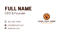 Cookie Snack Bakery Business Card Design