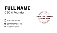 Generic Handmade Business Business Card Image Preview