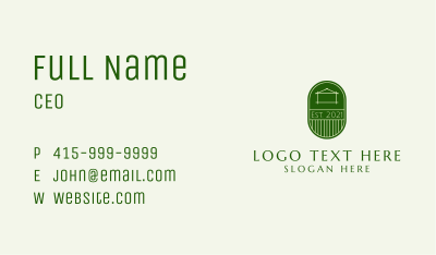 House Realty Contractor  Business Card Image Preview