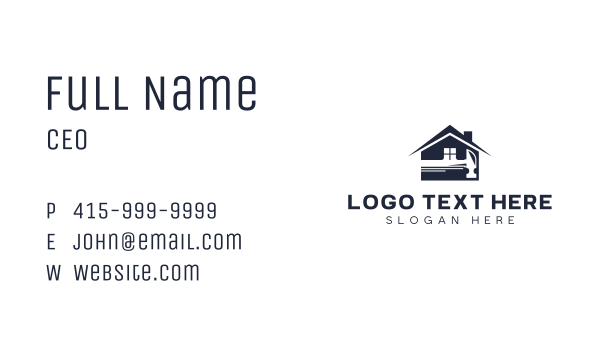 Hammer Home Repair Business Card Design Image Preview