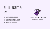 Halloween Grim Reaper  Business Card Image Preview