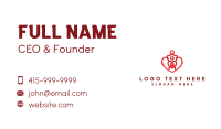 Family Heart Parenting Business Card Image Preview