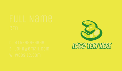 Graphic Gloss Number 3 Business Card Image Preview