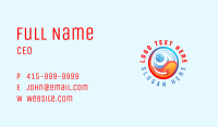 Cold Heating Refrigeration  Business Card Image Preview