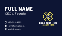 Tech Maze  Business Card Design