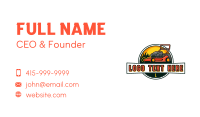 Gardening Lawn Mower  Business Card Design