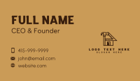 Home Repair Builder Business Card Design