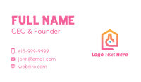 Pink Lab House Business Card Image Preview